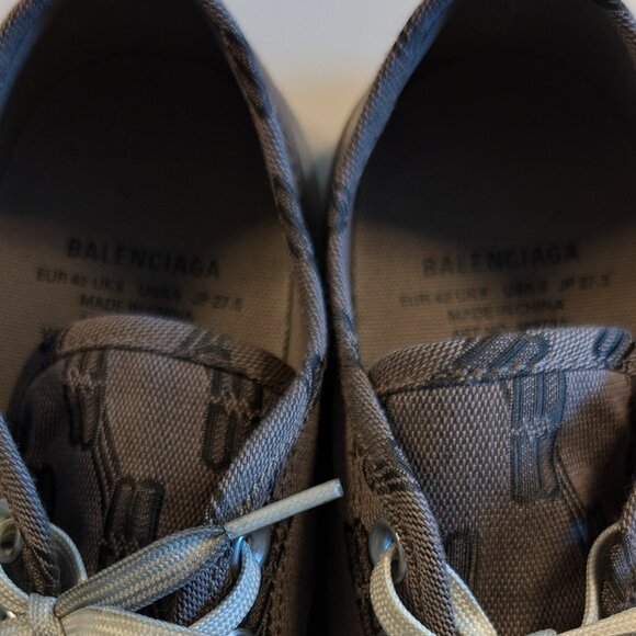 Balenciaga Men's Paris Low Top Sneaker BB Monogram: SIZE 42 - Picture 7 of 7